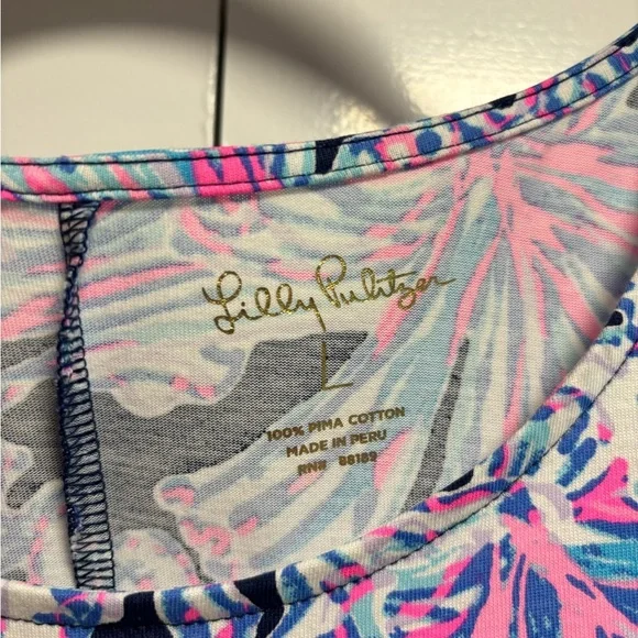 Lilly Pulitzer sleeveless Pima cotton dress - Picture 3 of 4